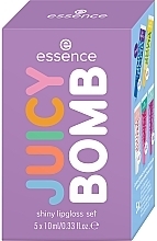 Lipgloss-Set - Essence Juicy Bomb Shiny Lipgloss Set (5xLipgloss 10ml)  — Bild N3