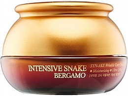 Düfte, Parfümerie und Kosmetik Feuchtigkeitsspendende Gesichtscreme mit Schlangengiftextrakt - Bergamo Intensive Snake Wrinkle Care Cream