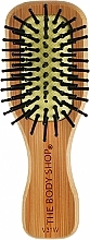 Mini-Haarbürste aus Bambus - The Body Shop Mini Bamboo Paddle Hairbrush — Bild N1