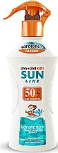 Düfte, Parfümerie und Kosmetik Sonnenschutzspray-Milch für Babys SPF 50 - Sun Like Kids Body Milk SPF 50