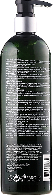 Pflegende Haarspülung mit Teebaumöl - CHI Tea Tree Oil Conditioner — Bild N4