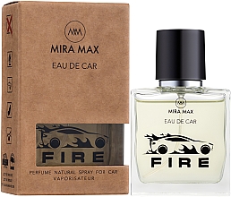 Düfte, Parfümerie und Kosmetik Auto-Lufterfrischer - Mira Max Eau De Car Fire Perfume Natural Spray For Car Vaporisateur