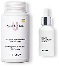 Gesichtspflegeset - Hillary Asai (ser/30ml + ubtan/50g) — Bild N1