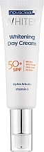 Düfte, Parfümerie und Kosmetik Aufhellende Tagescreme mit Vitamin E - Novaclear Whiten Whitening Day Cream SPF50+
