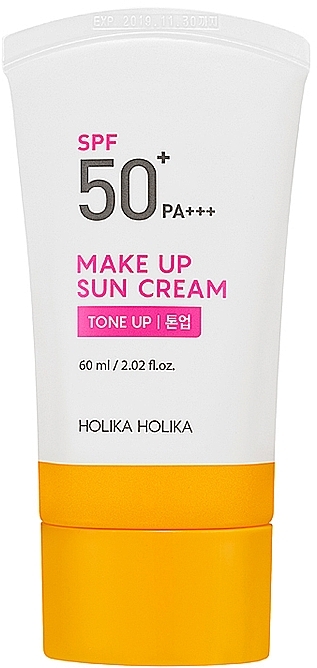 Getönte Sonnenschutzcreme für das Gesicht SPF 50+ - Holika Holika Make-up Sun Cream SPF 50+ PA+++