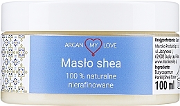 Düfte, Parfümerie und Kosmetik Unraffinierte Sheabutter für Gesicht und Körper - Argan My Love Pure Shea Butter