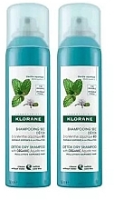 Düfte, Parfümerie und Kosmetik Set - Klorane (dry/shm/2x150ml)