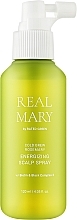 Düfte, Parfümerie und Kosmetik Energiespendendes Kopfhautspray mit kaltgepresstem Bio Rosmarinsaft - Rated Green Real Mary Energizing Scalp Spray