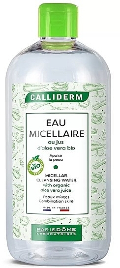 Mizellenwasser für Mischhaut - Calliderm Micellar Cleansing Water with Organic Aloe Vera Juice — Bild N1