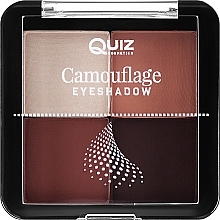 Lidschatten 4 Farben - Quiz Cosmetics Camouflage Eyeshadow 4 — Bild N2