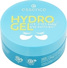 Düfte, Parfümerie und Kosmetik Hydrogel-Patches - Essence Hydro Gel Eye Patches Ice, Eyes, Baby!