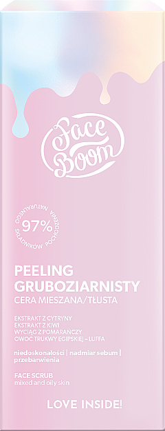 Grobkorn-Peeling für das Gesicht - BodyBoom FaceBoom — Foto N2
