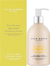 Körperlotion Grüne Mandarine - Acca Kappa Green Mandarin Body Lotion — Bild N2