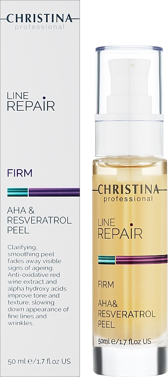 Peeling mit AHA-Säuren und Resveratrol für das Gesicht - Christina Line Repair Firm AHA & Resveratrol Peel — Bild N2