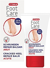 Düfte, Parfümerie und Kosmetik Schutzbalsam für rissige Fersen - Titania Foot Care Cracked Heel Repair Balm