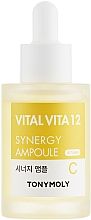 Intensive Ampullenpflege mit Vitamin C und Niacinamid für gesund aussehende und strahlende Haut - Tony Moly Vital Vita 12 Synergy Ampoule — Bild N1
