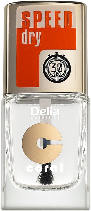 Schnelltrockender Nagelüberlack - Delia Speed Dry Top Coat