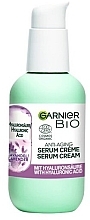 Anti-Aging-Gesichtscremeserum mit Hyaluronsäure - Garnier Bio 2in1 Anti-Age Serum Cream With Hyaluronic Acid — Bild N2