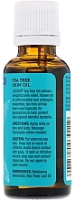 Konzentriertes Teebaumöl - Jason Natural Cosmetics Tea Tree Oil  — Bild N2