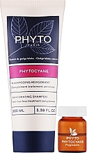 Düfte, Parfümerie und Kosmetik Set - Phyto Phytocyane Set (ampoules/12x5ml + shm/100ml)