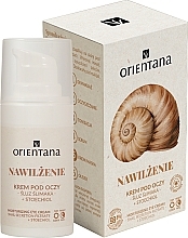 Düfte, Parfümerie und Kosmetik Augencreme für Tag und Nacht mit Schneckenextrakt - Orientana Natural Snail Eye Cream