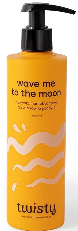 Feuchtigkeitsspendender Conditioner für lockiges Haar - Twisty Wave Me To The Moon — Bild N1