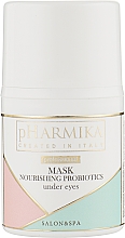 Düfte, Parfümerie und Kosmetik Pflegende Augenmaske - pHarmika Mask Nourishing Probiotics Under Eyes