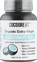 Düfte, Parfümerie und Kosmetik Mundwasser Kokosöl - Cocogreat Organic Extra-Virgin Coconut Oil