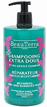 Düfte, Parfümerie und Kosmetik Revitalisierendes Shampoo für trockenes und strapaziertes Haar - BeauTerra Extra-Gentle Shampoo