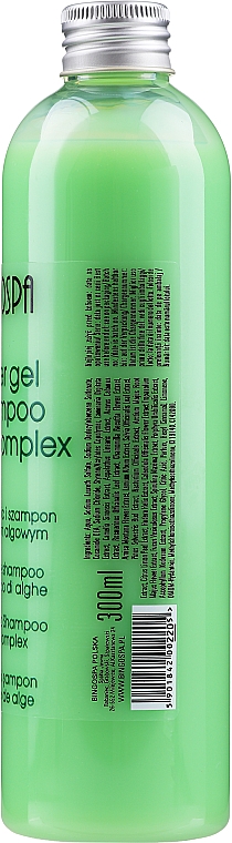 Shampoo mit Algenkomplex und Pflanzenextrakt - BingoSpa Shampoo Algae — Bild N2