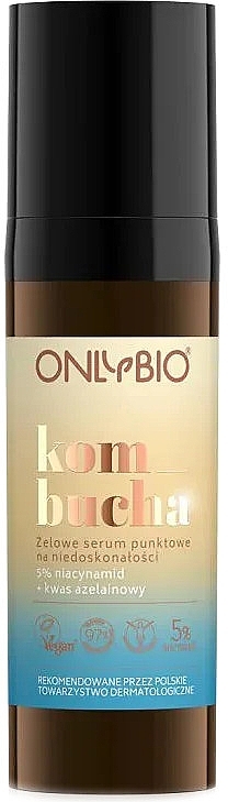 Spot-Serum für das Gesicht gegen Unvollkommenheiten  - Only Bio Kombucha Spot Serum  — Bild N1