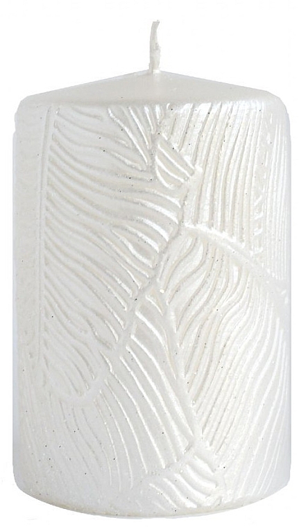 Dekorative Kerze 7x10 cm weiß - Artman Tivano — Bild N1
