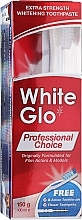 Mundpflegeset - White Glo Professional Choice Whitening Toothpaste (Zahnpasta 100ml + Zahnbürste) — Bild N2