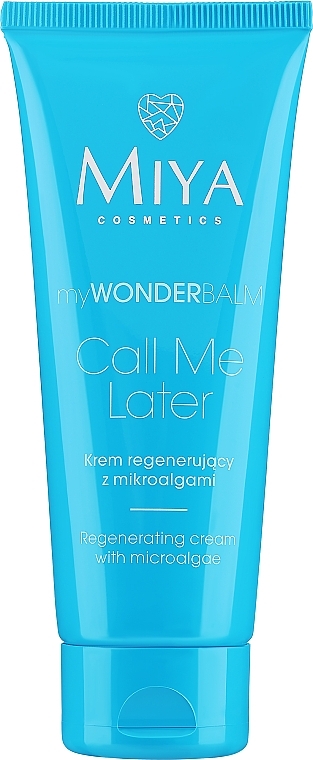 Regenerierende Creme mit Mikroalgen - Miya Cosmetics My Wonder Balm Call Me Later — Bild N2
