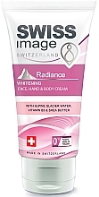 Aufhellende Creme für Gesicht, Hände und Körper - Swiss Image Body Care Radiance Whitening Face, Hand & Body Cream — Bild N1