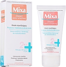 Feuchtigkeitsspendende Gesichtscreme gegen Unreinheiten - Mixa Sensitive Skin Expert 2in1 Cream — Bild N2