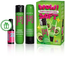 Düfte, Parfümerie und Kosmetik Set (Shampoo 12 ml+ Conditioner 12 ml) - Matrix Food For Soft (shmp/300ml + h/cond/300ml + spray/45ml)