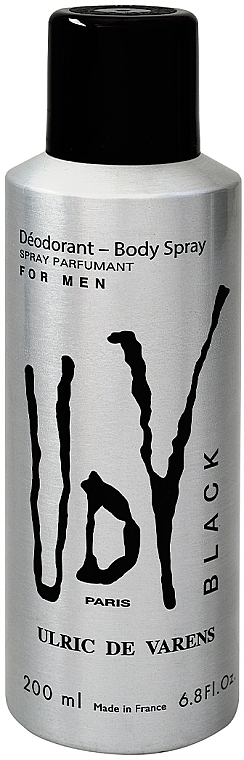 Ulric de Varens UDV Black Deodorant - Parfümiertes Deospray — Bild N1