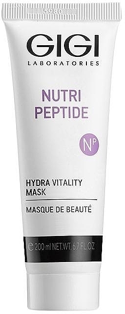 Feuchtigkeitsspendende und regenerierende Gesichtsmaske für trockene Haut mit Peptiden - Gigi Nutri-Peptide Hydra Vitality Mask — Bild N1