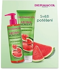 Düfte, Parfümerie und Kosmetik Set - Dermacol Aroma Moment Fresh Watermelon (sh/gel/250ml + soap/250ml)