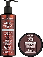 Gesichtspflegeset - Phytorelax Laboratories Men's Grooming (Gesichtsgel 200ml + Bartwachs 100ml) — Bild N2