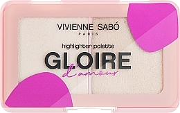 Highlighter-Palette Mini - Vivienne Sabo Gloire d’Amour — Bild N2