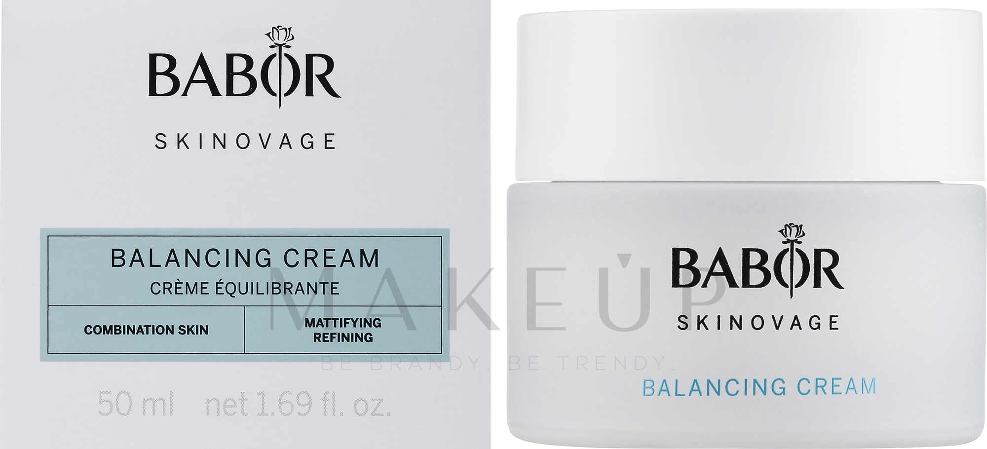 Geschmeidig leichte Gesichtscreme für Mischhaut - Babor Skinovage Balancing Cream — Bild 50 ml