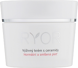 Nährende Cesichtscreme mit Ceramiden für normale und Mischhaut - Ryor Nourishing Cream With Ceramides — Bild N2