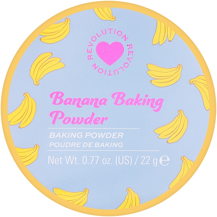 Loser Gesichtspuder Banane - I Heart Revolution Loose Baking Powder Banana — Bild N2