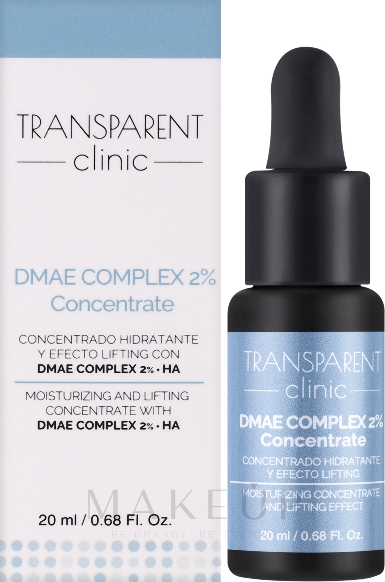 Gesichtskonzentrat - Transparent Clinic DMAE Complex 2% Concentrate — Bild 20 ml