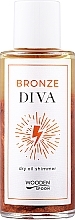 Natürliches Trockenöl für Gesicht und Körper mit Bronzeglanz - Wooden Spoon Bronze Diva Dry Oil Shimmer — Bild N1