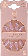 Düfte, Parfümerie und Kosmetik Falsche Nägel - Sosu by SJ Salon Nails In Seconds French Twist