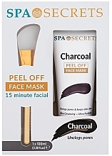 Düfte, Parfümerie und Kosmetik Gesichtsmaske mit Applikator - Xpel Spa Secrets Charcoal Peel Off