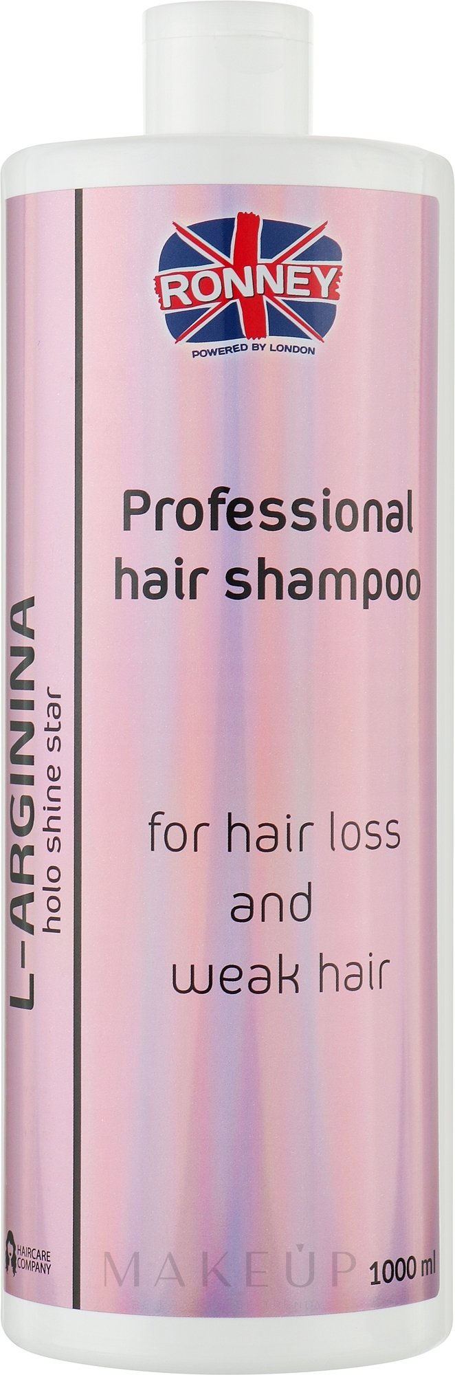 Shampoo gegen Haarausfall - Ronney HoLo Shine Star L-Arginine — Bild 1000 ml